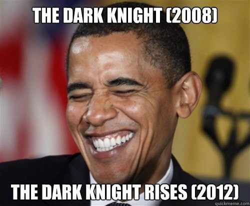 Obama có điểm tương đồng với phim Người dơi, gắn với 3 mốc thời gian 2005, 2008, 2012.